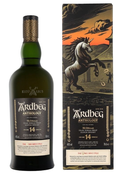 Image sur Ardbeg 14 Years Anthology The Unicorn's Tale 46° 0.7L